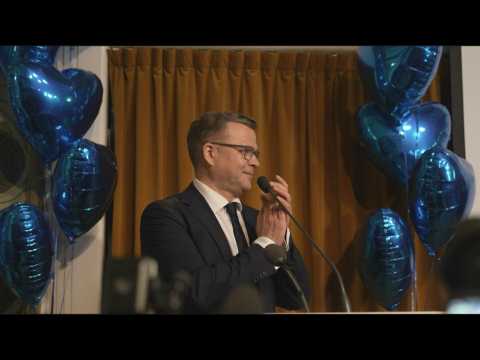 Finnish centre-right leader Orpo claims election victory (2)
