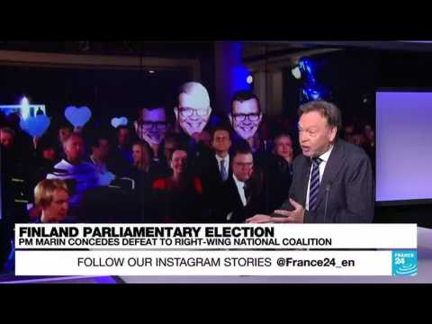Finland parliamentary election: PM Marin concedes defeat to right-wing national coalition