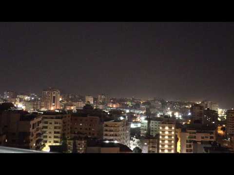 Explosions hit Gaza City after Israeli air strikes
