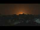 Explosion in Gaza, where Israel army says carrying out strikes - Label : AFPTV - First images - Category : News
