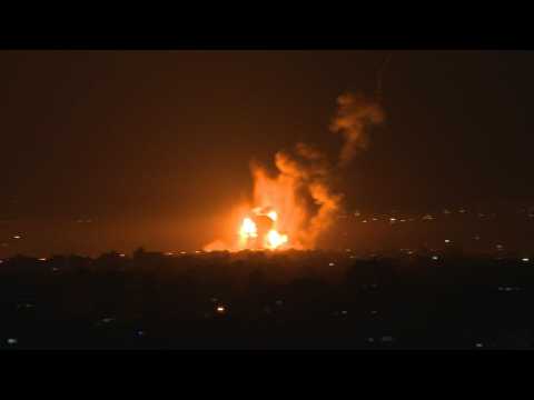 Israeli army strikes Gaza Strip