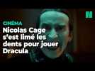 Pour « Renfield », Nicolas Cage qui joue Dracula n'a pas hésité à sacrifier ses dents