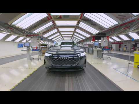The making of the Audi Q8 e-tron at Audi Brussels