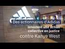 Des actionnaires d'Adidas intentent une action collective en justice contre Kanye West