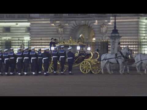 VIDEO : Rptition nocturne  Londres pour le couronnement du roi Charles III