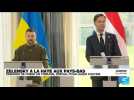 Zelensky à La Haye : le président ukrainien a réitéré ses demandes d'adhésion à l'UE et à l'OTAN