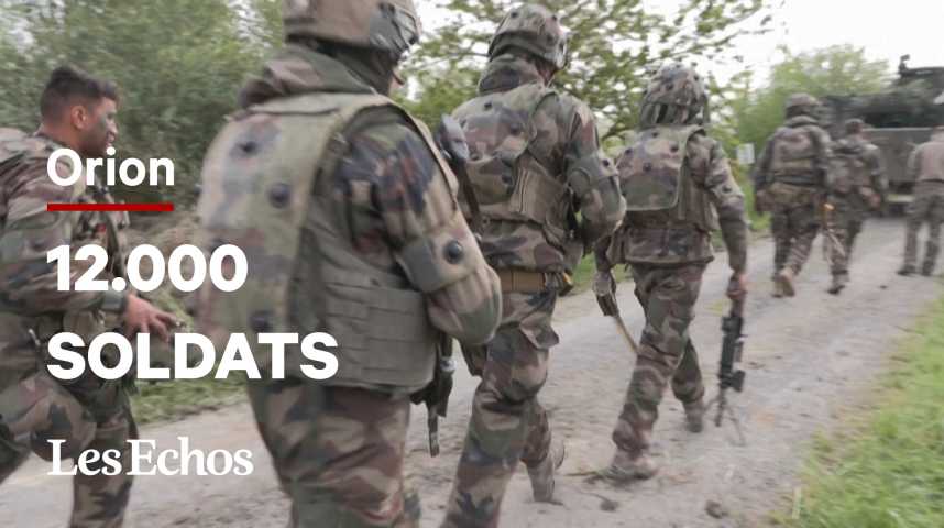 Illustration pour la vidéo Orion : un exercice militaire sans précédent depuis 30 ans dans l’Est de la France