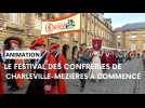 A Charleville-Mezières, le festival des Confréries a commencé par un défilé