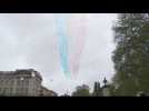 Flypast over Buckingham Palace for King Charles III's coronation