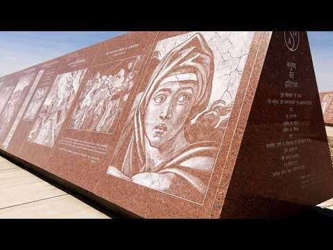 Watch how the history of mankind is being preserved in granite