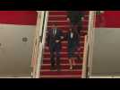 Japanese PM Fumio Kishida arrives in South Korea