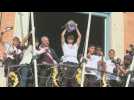 Coupe de France: les Toulousains fêtent les vainqueurs au Capitole