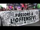 Manif du 1er mai à Lille: des casseroles et des slogans anti-reforme des retraites