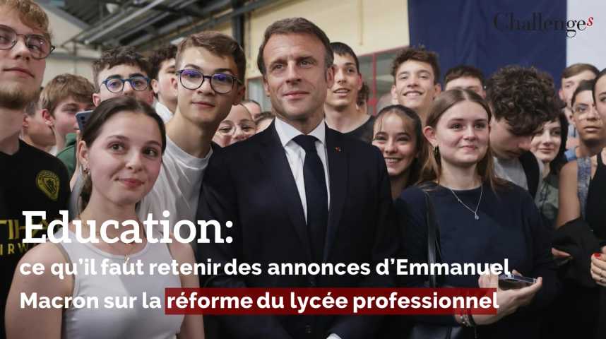 Education: Ce Qu’il Faut Retenir Des Annonces D’Emmanuel Macron Sur La ...