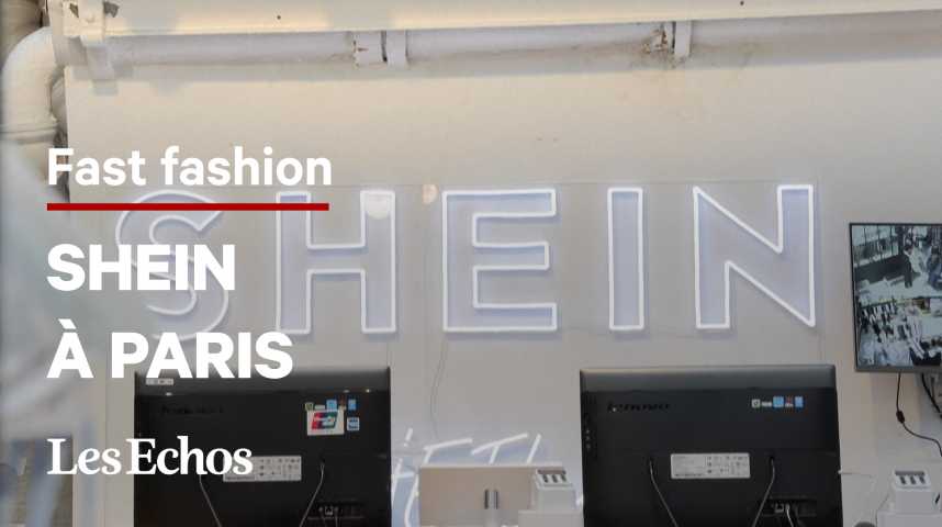 Illustration pour la vidéo Avec ses « prix de ouf » controversés, Shein ouvre une boutique éphémère à Paris