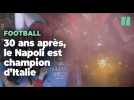 A Naples, la folie s'empare de la ville après le titre de champion d'Italie de football