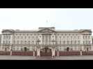 Buckingham Palace on day of coronation of Charles III