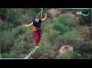 L'incroyable exploit kenyan en slackline
