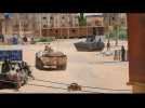 Sudanese army tanks fire at targets in Khartoum