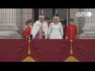 VIDEO. Couronnement du roi: la famille royale entoure Charles III et la reine Camilla au balcon de Buckingham Palace