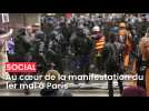 Au coeur de la manifestation du 1er mai à Paris