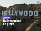 Les scénaristes d'Hollywood en grève