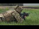 Ukrainian troops train ahead of counter-offensive against Russia
