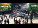 VIDEO. Manifestation du 1er mai à Nantes : une BMW en flamme sur le parking Duchesse-Anne