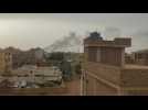 Smoke billows over south Khartoum hours before truce expires