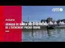 VIDEO. Armada de Rouen 2023 : le village de l'événement prend forme