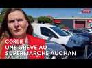 Grève à Auchan Corbie