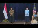 Indonesia's Joko Widodo meets with Malaysian PM Anwar Ibrahim
