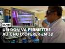 Un don à l'hôpital de Reims pour opérer des cancers en 3D
