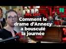 À l'Assemblée nationale, le drame d'Annecy bouleverse la dernière journée consacrée aux retraites