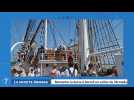 7 minutes #360 «La minute Armada» (8 juin 2023). Remonter la Seine à bord d'un voilier de l'Armada