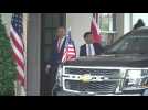 Britain's PM Sunak arrives at the White House