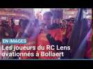 Lens : la fête à Bollaert pour le retour des joueurs