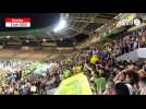 FC Nantes - Angers SCO. Vainqueurs à la 38e journée de Ligue 1, les Canaris fêtent leur maintien