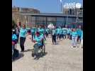VIDÉO. Une flashmob pour sensibiliser au handicap, devant l'office de tourisme de Saint-Malo