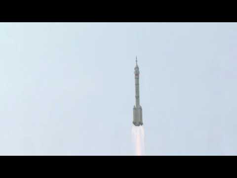 China's Shenzhou-16 mission takes off bound for space station