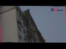 Ukraine: un immeuble d'habitation touché lors d'une nouvelle attaque aérienne russe sur la capitale