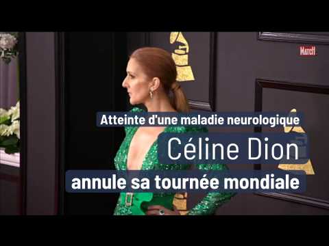VIDEO : Atteinte d'une maladie neurologique Cline Dion annule sa tourne mondiale