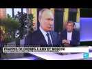 Poutine réagit aux frappes de drones à Moscou