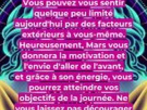 Horoscope du jour du mercredi 31 mai 2023