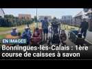 Première course de caisses à savon à Bonningues-lès-Calais