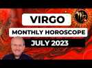 Virgo Horoscope July 2023. Mars supercharges you from the 10th but weak connections can end.