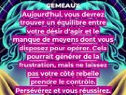Horoscope du jour du jeudi 1er juin 2023