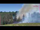 Important incendie à La Roche-en-Ardenne, 10 hectares touchés par les flammes
