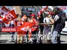 Manifestation intersyndicale devant le rectorat d'Amiens, pou contester le 