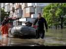 VIDÉO. Guerre en Ukraine : les images des villes inondées par le barrage détruit